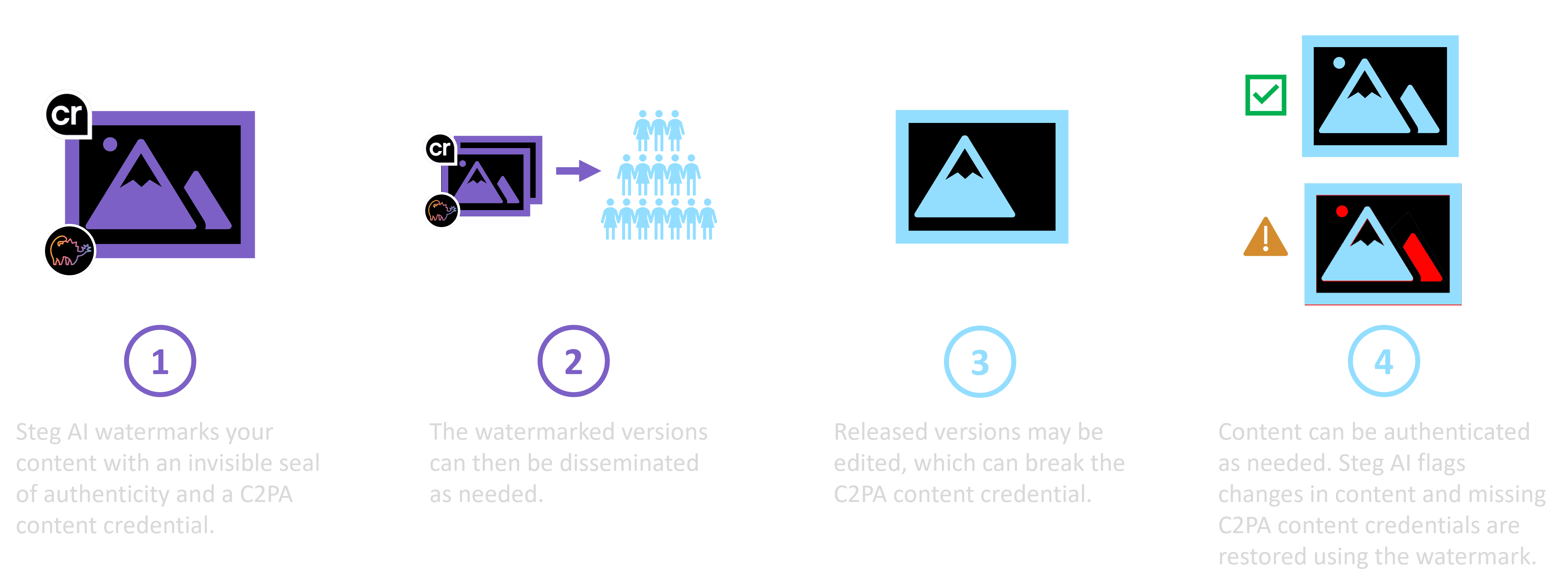 content authentication steps