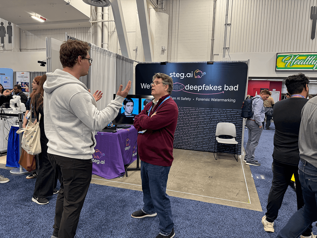 SAG-AFTRA President, Sean Astin, speaking with Dr. Eric Wengrowski